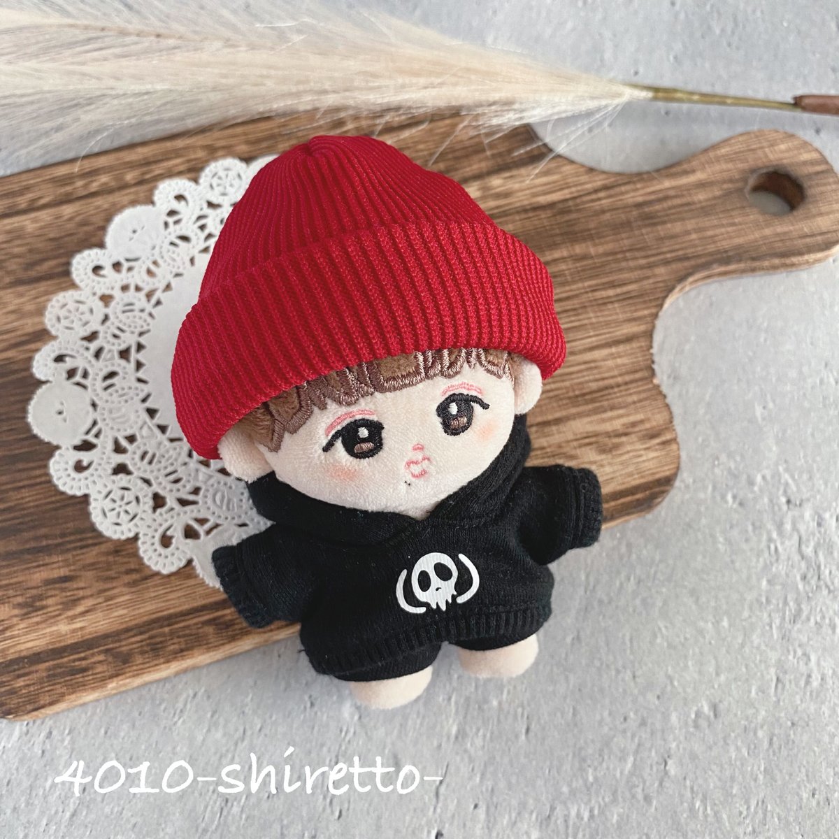 10cmdoll 小さいちゃんのうめぼしビーニー（頭囲18cm）【ぬいぐるみ