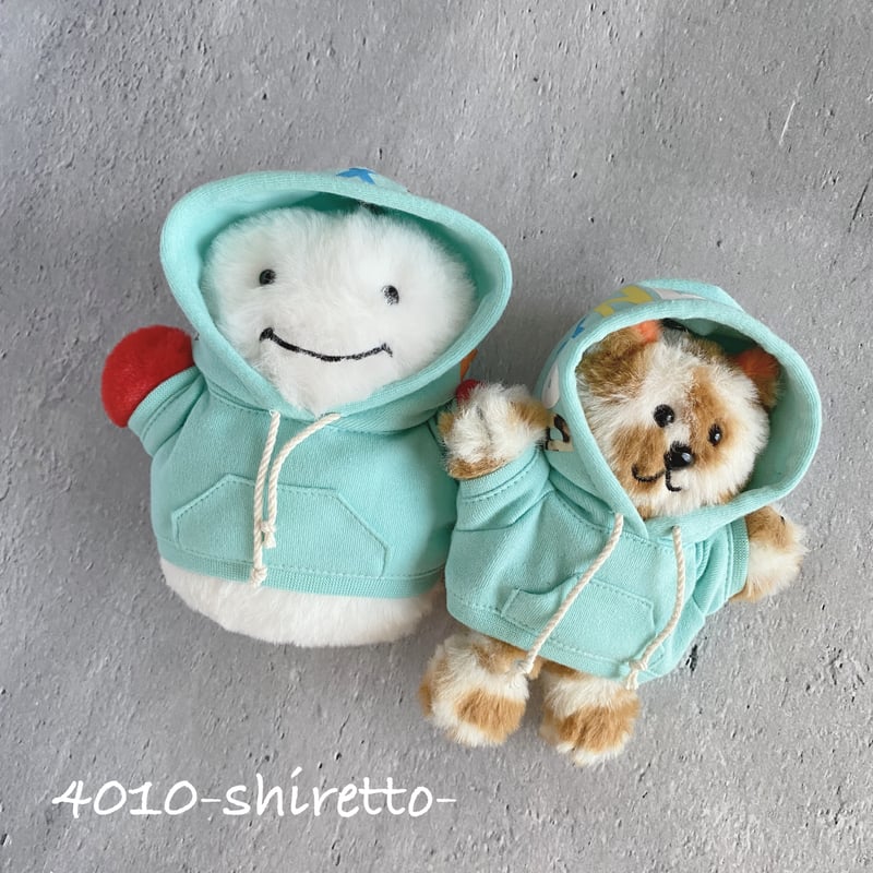 BBNEXDO用 O&Oフーディ【ぬい服・ぬいぐるみ用】プネクド服 | 4010
