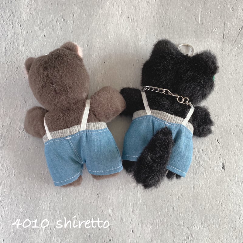 バーニー ぬいぐるみ デニムパンツ BBNEXDO用 デニムパンツ【ぬい服・ぬいぐるみ用】プネクド服