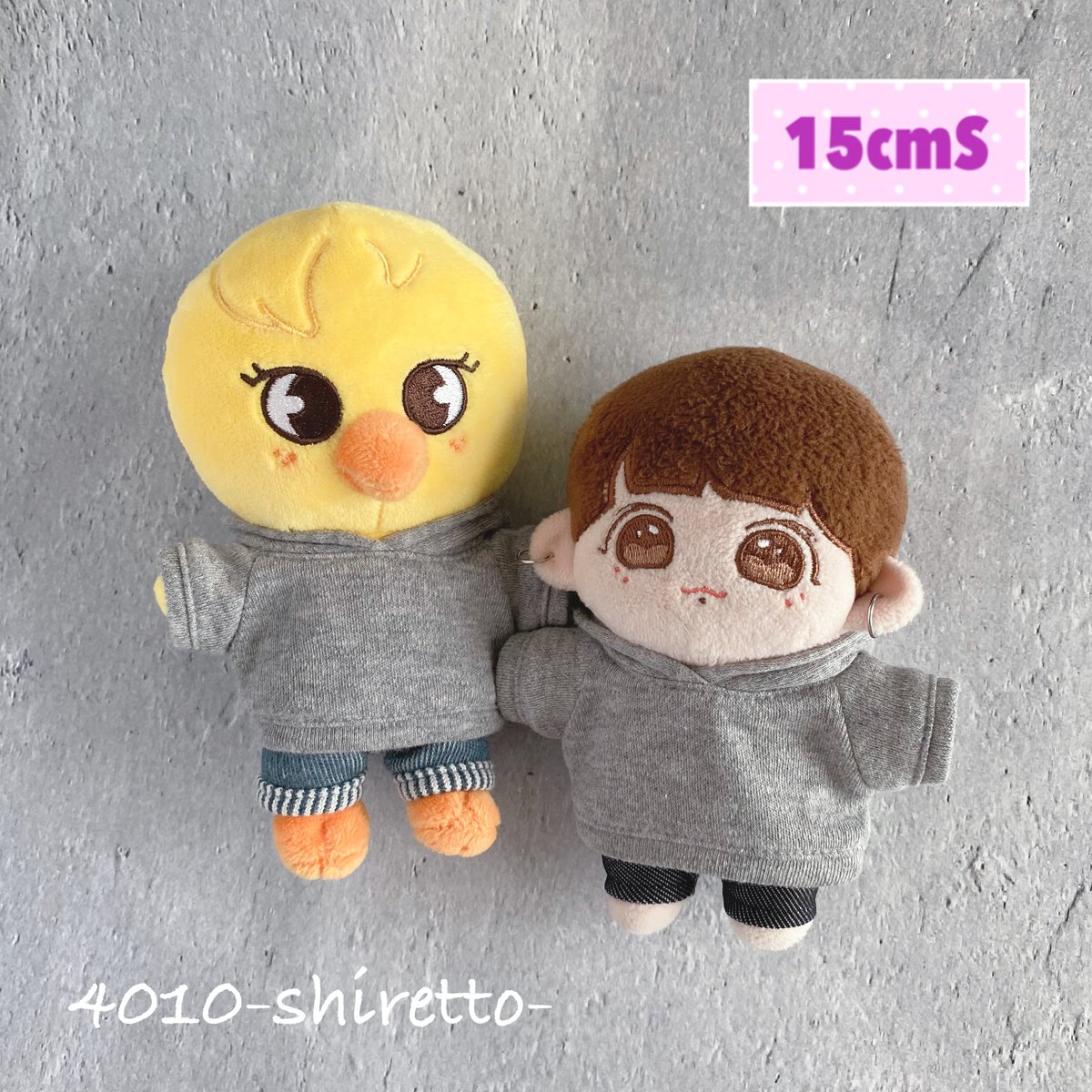 15cmdoll パンプキンパーカー【ぬい服・ぬいぐるみ用】NCT_CCOMAZ BBNEX