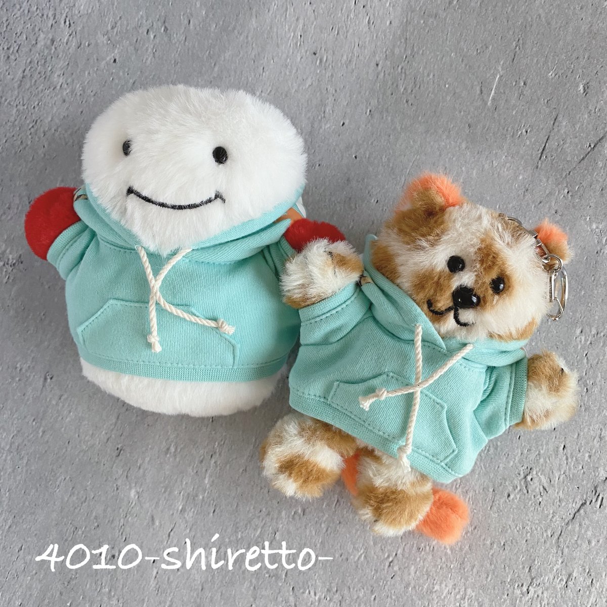 BBNEXDO用 O&Oフーディ【ぬい服・ぬいぐるみ用】プネクド服 | 4010