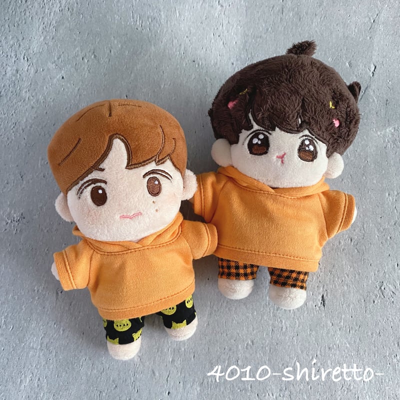 15cmdoll パンプキンパーカー【ぬい服・ぬいぐるみ用】NCT_CCOMAZ BBNEX
