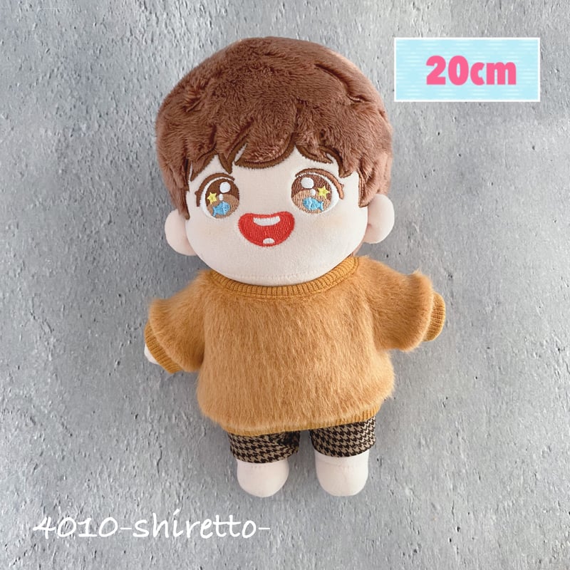 ♡専用です♡ 10cm ぬいぐるみ　ドングリ きつねさんトップス【ぬい服・ぬいぐるみ用】 | 4010-shiretto-