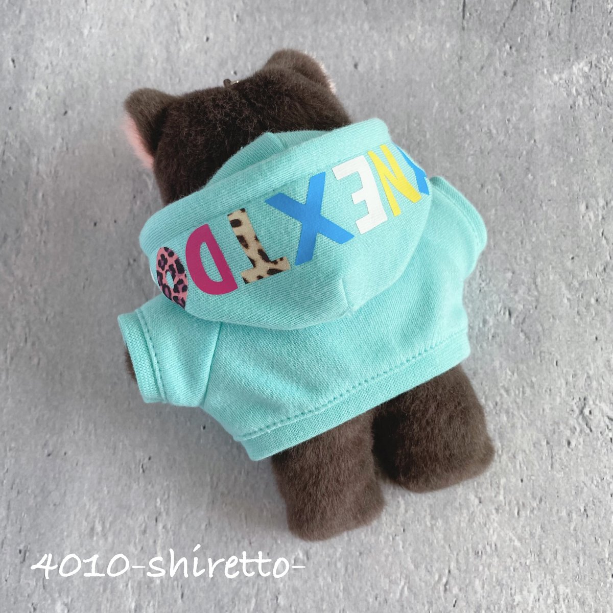 BBNEXDO用 O&Oフーディ【ぬい服・ぬいぐるみ用】プネクド服 | 4010