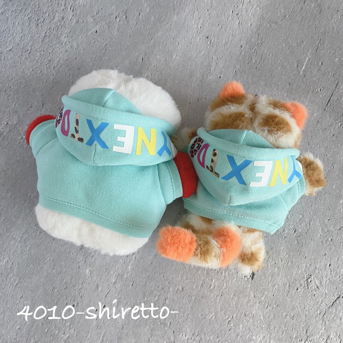 BBNEXDO用 O&Oフーディ【ぬい服・ぬいぐるみ用】プネクド服 | 4010