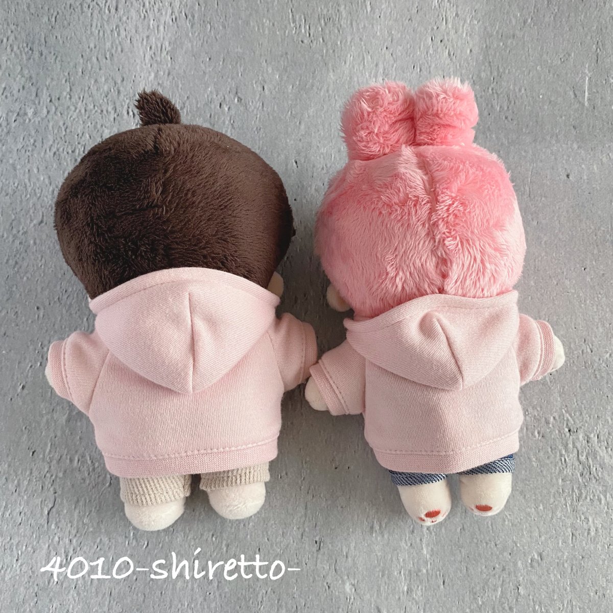 15cmdoll いちごミルクパーカー【ぬい服・ぬいぐるみ用】NCT_CCOMAZ