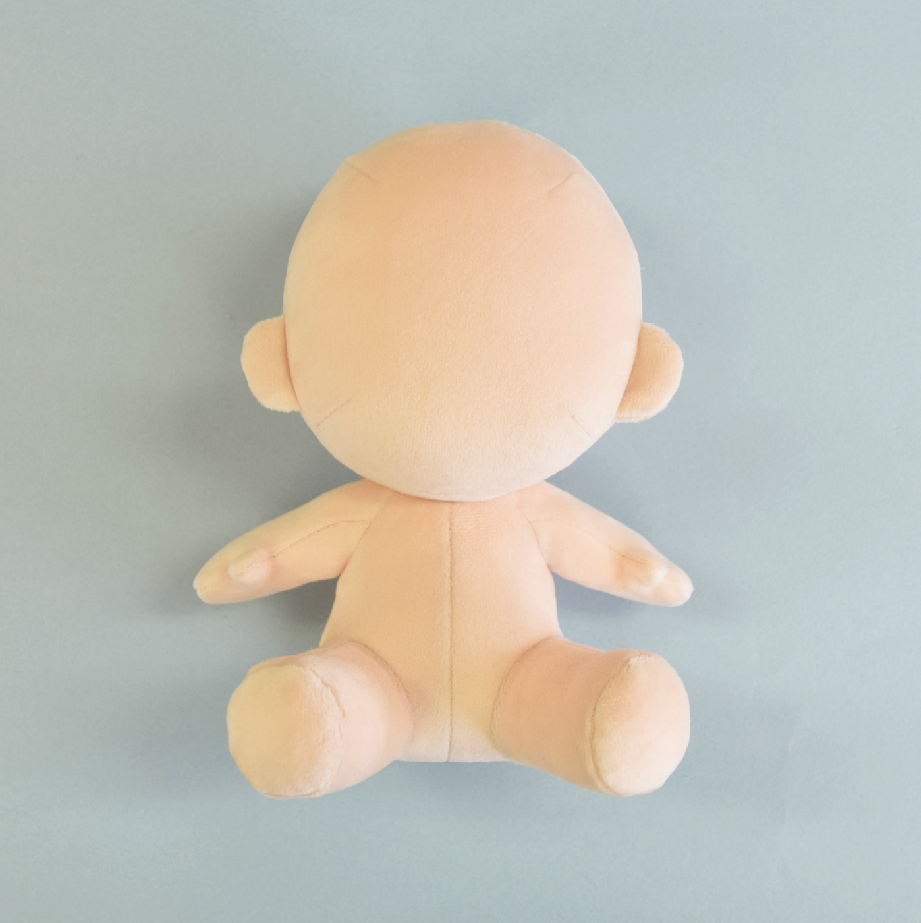 DL販売】ソフトボアぬい(大)座りポーズボディ型紙(おまけ付き) | 『て