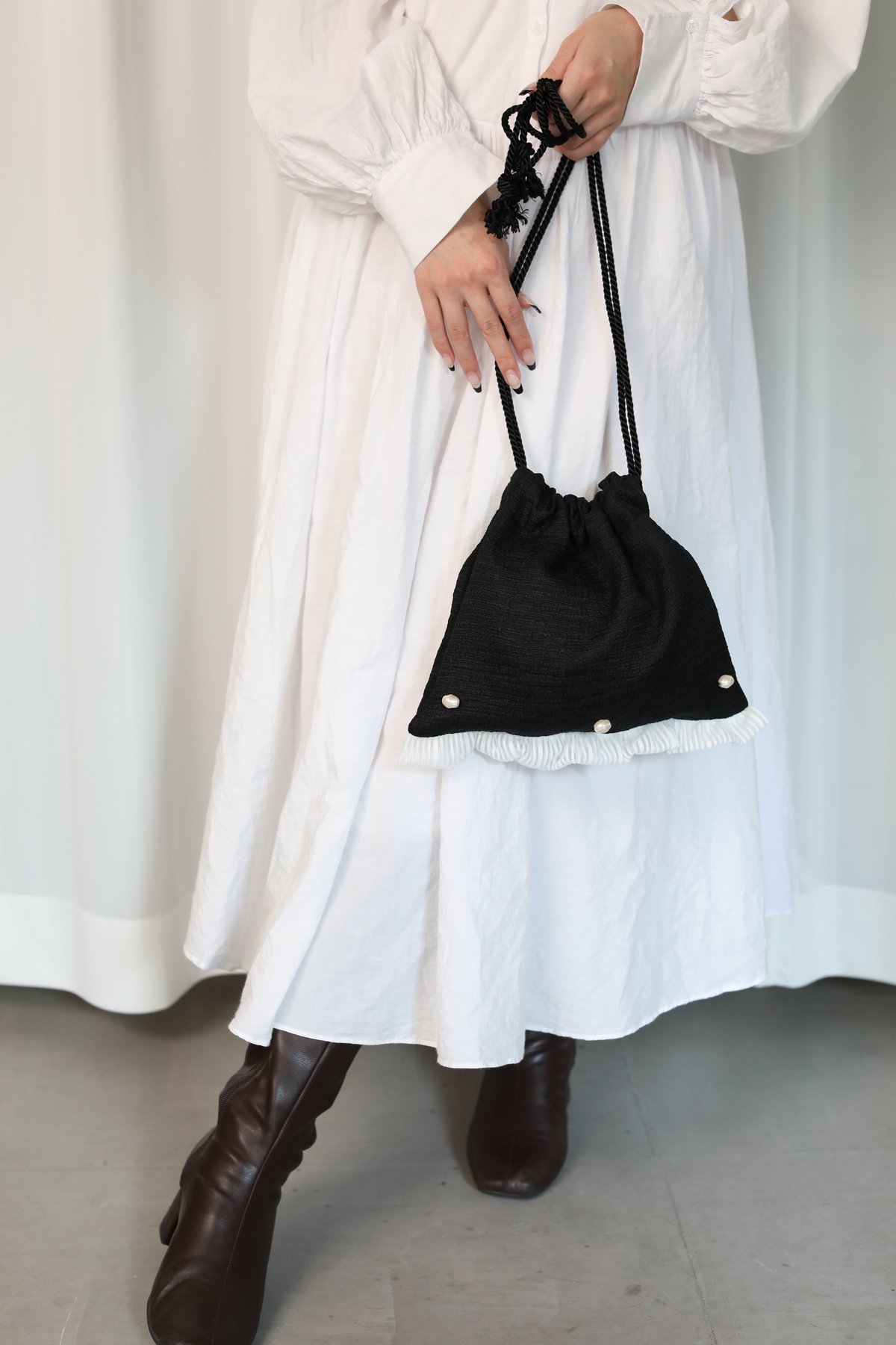 巾着バッグ longtale | syza online store
