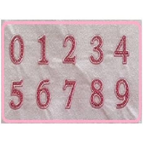 Fun embroidery Applique font Small 　ミシン刺繍データダウンロード