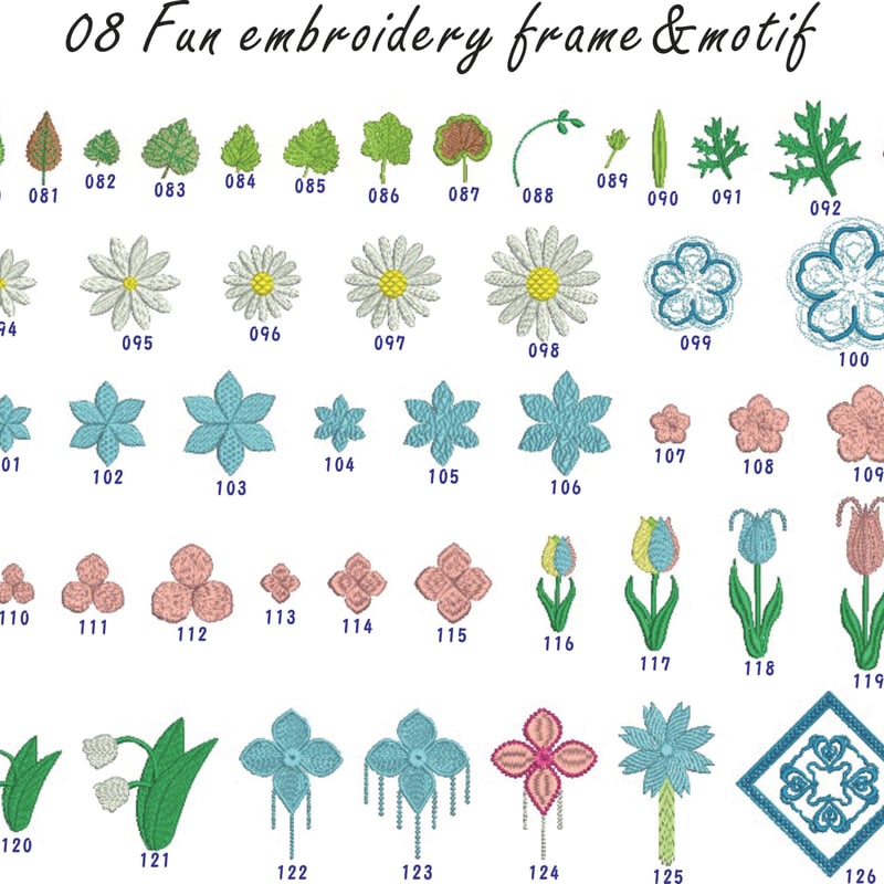 Fun embroidery 刺繍CD | YY marche