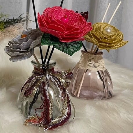 Fairy Rose　刺繍データダウンロード