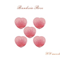 bankusia Rose 刺繡データダウンロード