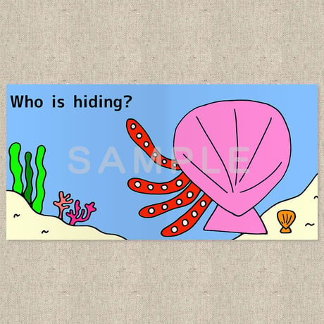 Peek-a-boo Sea Animals（英語絵本）