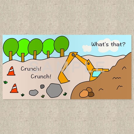What's that sound?（英語絵本）