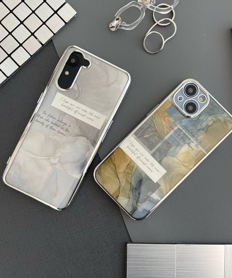 【オプション】スマホ本体の色を隠す加工