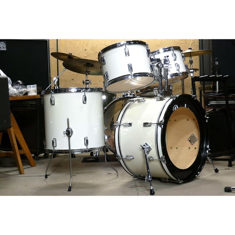 ドラムセット】ビンテージ WFL（LUDWIG）30～50年代スネア 6点留め