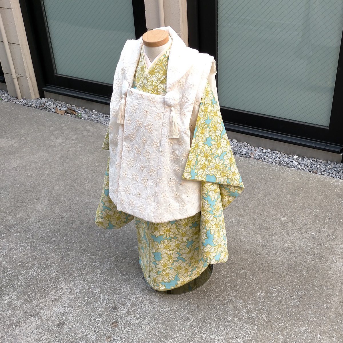 七五三3歳着物被布セットSEIKO MATSUDAブランドマーガレット 3歳 被布セット 七五三(ブランド:SEIKO MATSUDA) 七五三3歳着物被布