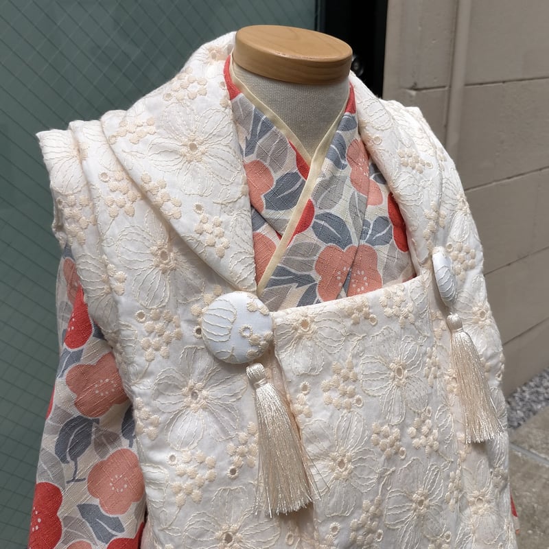 七五三向け【9月～12月の3泊4日レンタル】3歳着物・被布フル