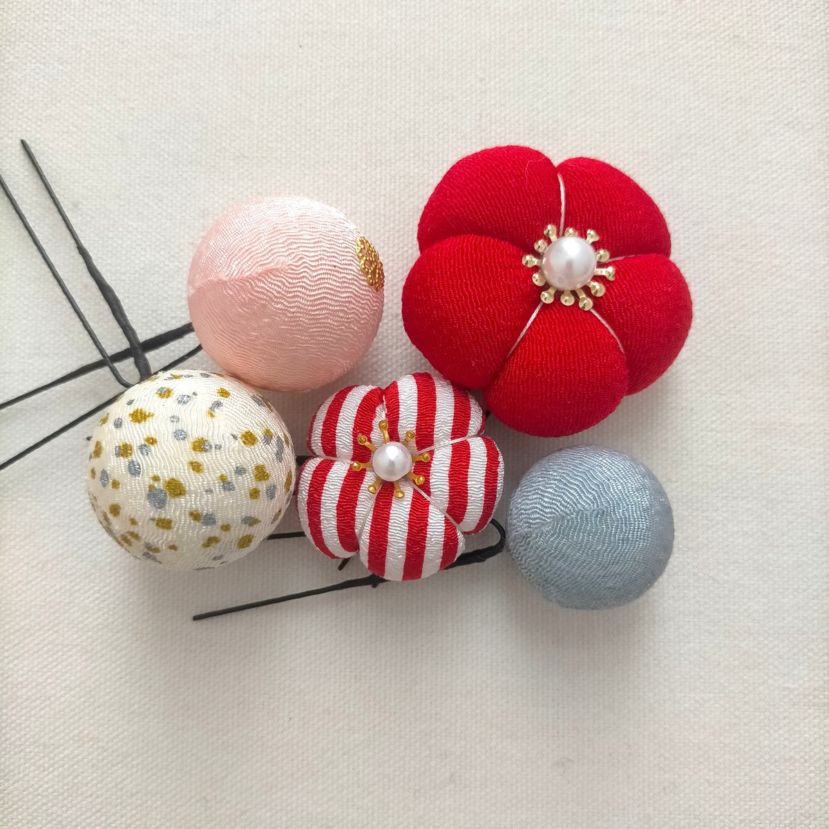 七五三向け【9月～12月の3泊4日レンタル】3歳着物・被布フルセット