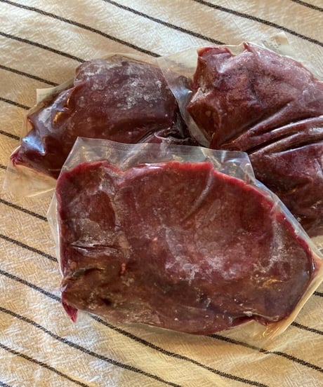 豚レバーブロック250～300g　冷凍便　ご自宅用
