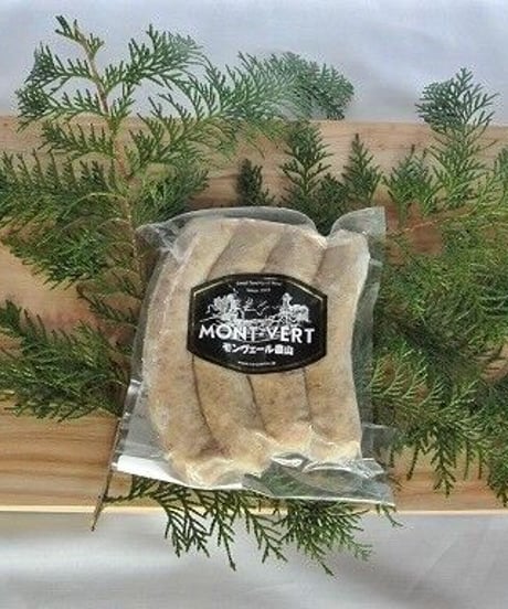 粗挽き 無塩漬　生ウインナー100g(約2本)　ガーリック　冷凍便　ご自宅用