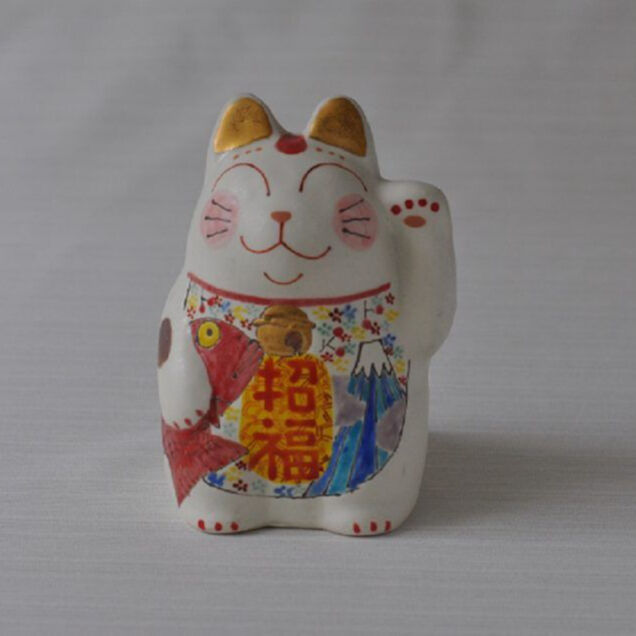 外山亜基雄 招き猫中 | くらしの器と自然食品 匣