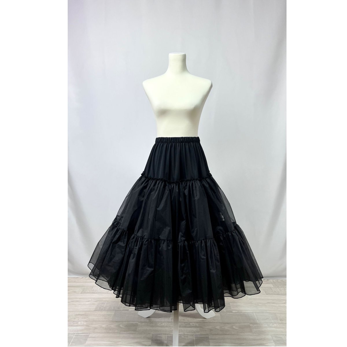 遮熱パニエ 総丈77cm 黒 KO006BK | kuroobi.STORE 遮熱パニエ 総丈77cm 黒 KO006BK | kuroobi.STORE