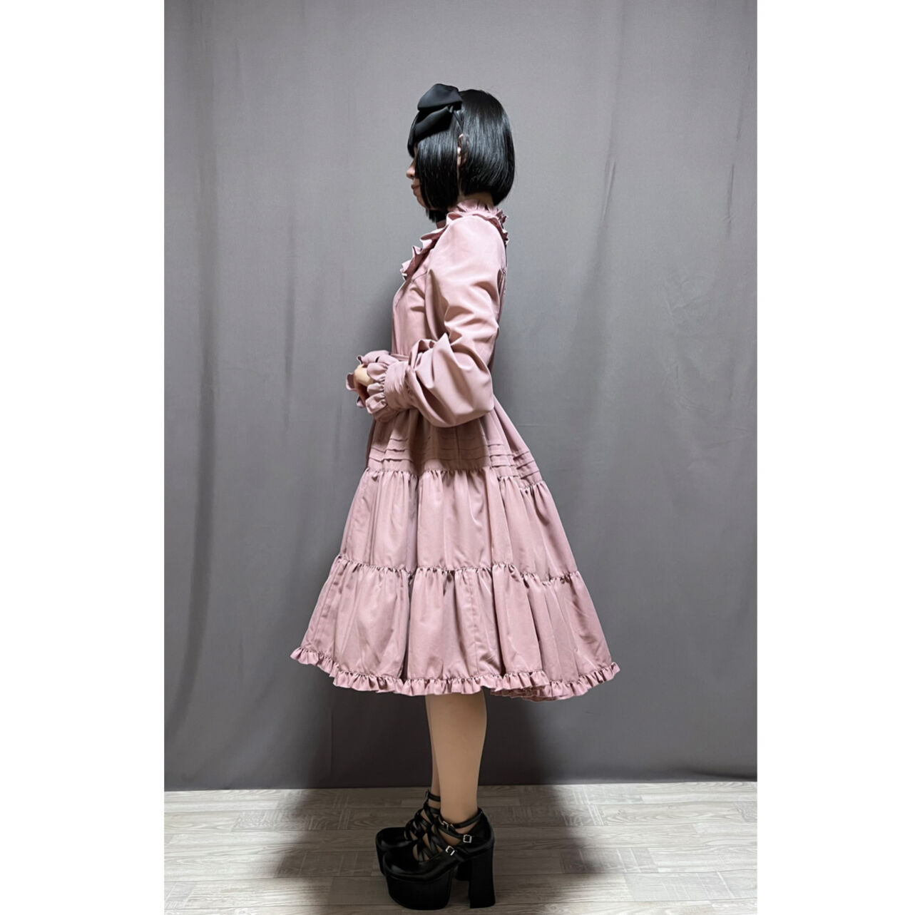 遮熱パニエ MIHO MATSUDA仕様 総丈52.5cm KO000-M-52.5BK |
