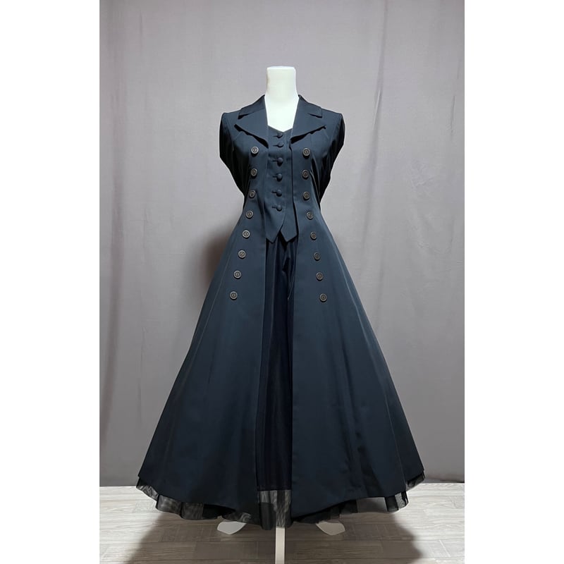 遮熱パニエ 総丈77cm 黒 KO006BK | kuroobi.STORE 遮熱パニエ 総丈77cm 黒 KO006BK | kuroobi.STORE