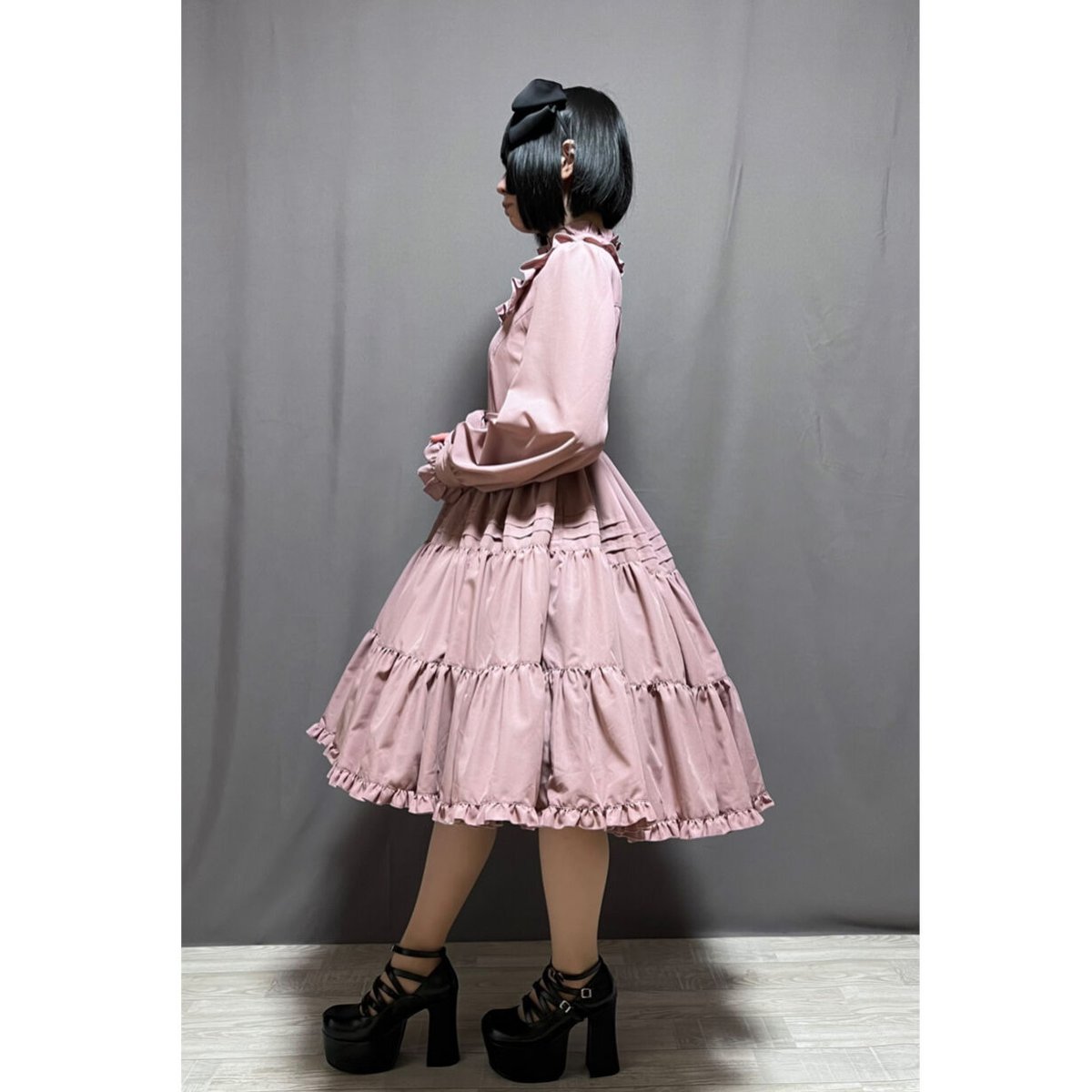 遮熱パニエ PhysicalDrop仕様 総丈48cm 黒 KO000-P-48BK | ku