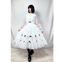 kuroobi 遮熱パニエ ATELIER PIERROT仕様 総丈70cm 白 kuroobi 遮熱パニエ ATELIER PIERROT仕様 総丈70cm 白 遮熱