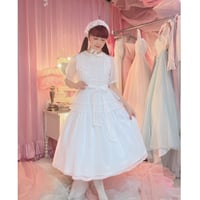 遮熱パニエ ATELIER PIERROT仕様 総丈29cm 白 KO000-A-29 | k