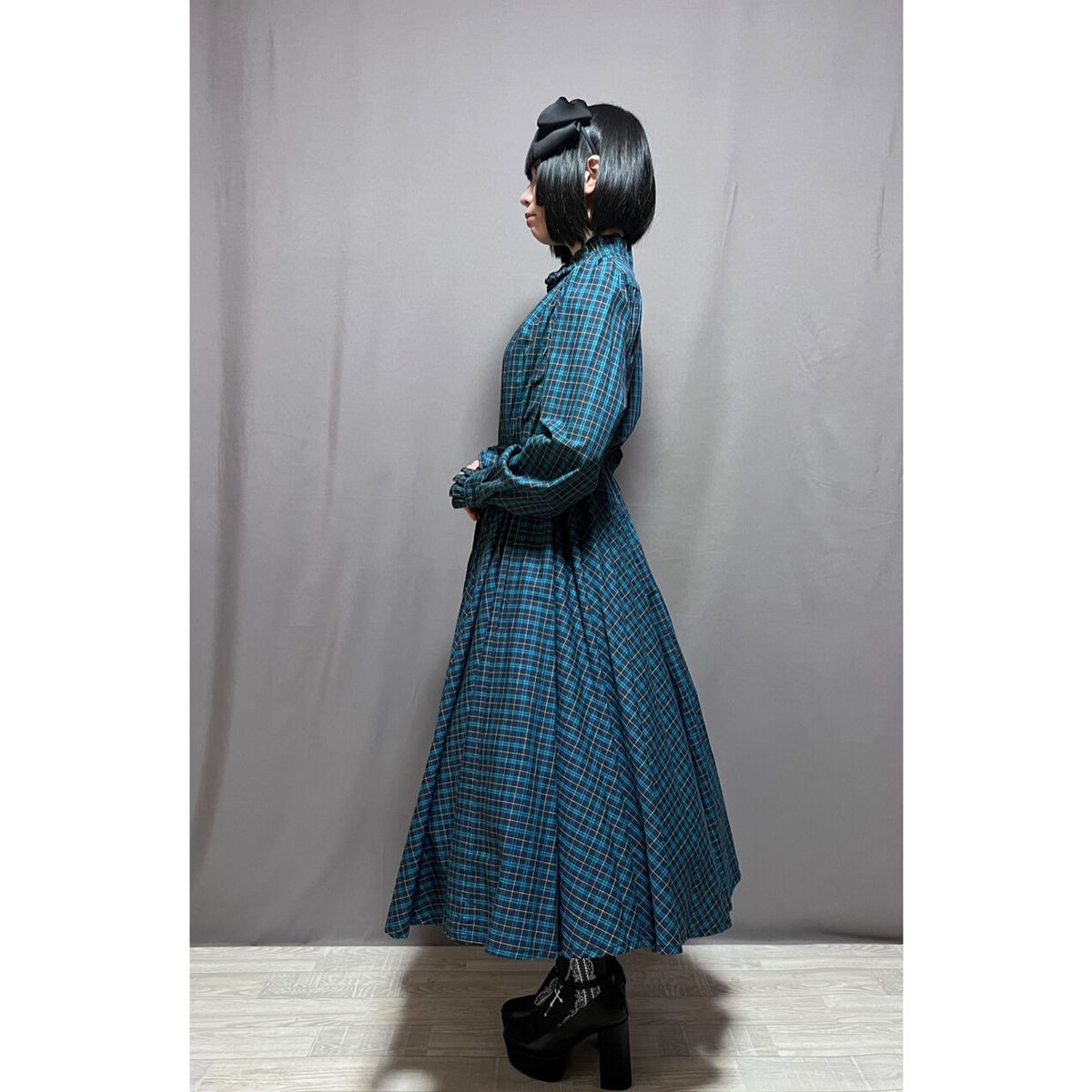 遮熱パニエ 総丈65cm 黒 KO003BK | kuroobi.STORE