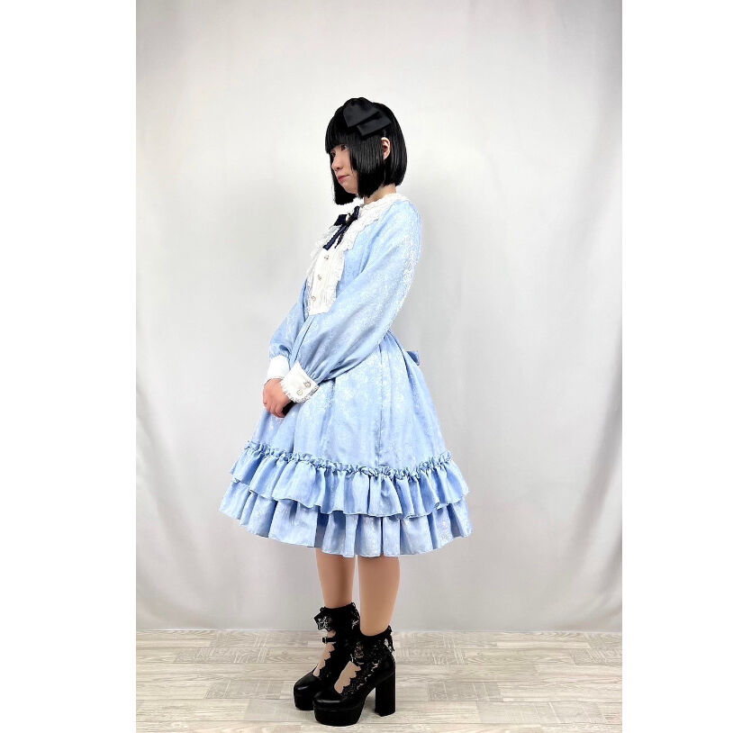 遮熱パニエ 総丈50cm 黒 KO002BK | kuroobi.STORE