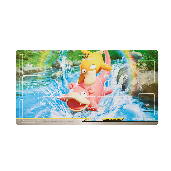 中国版ポケモンカード第2弾交相辉映プレイマット （ヤドン＆コダック