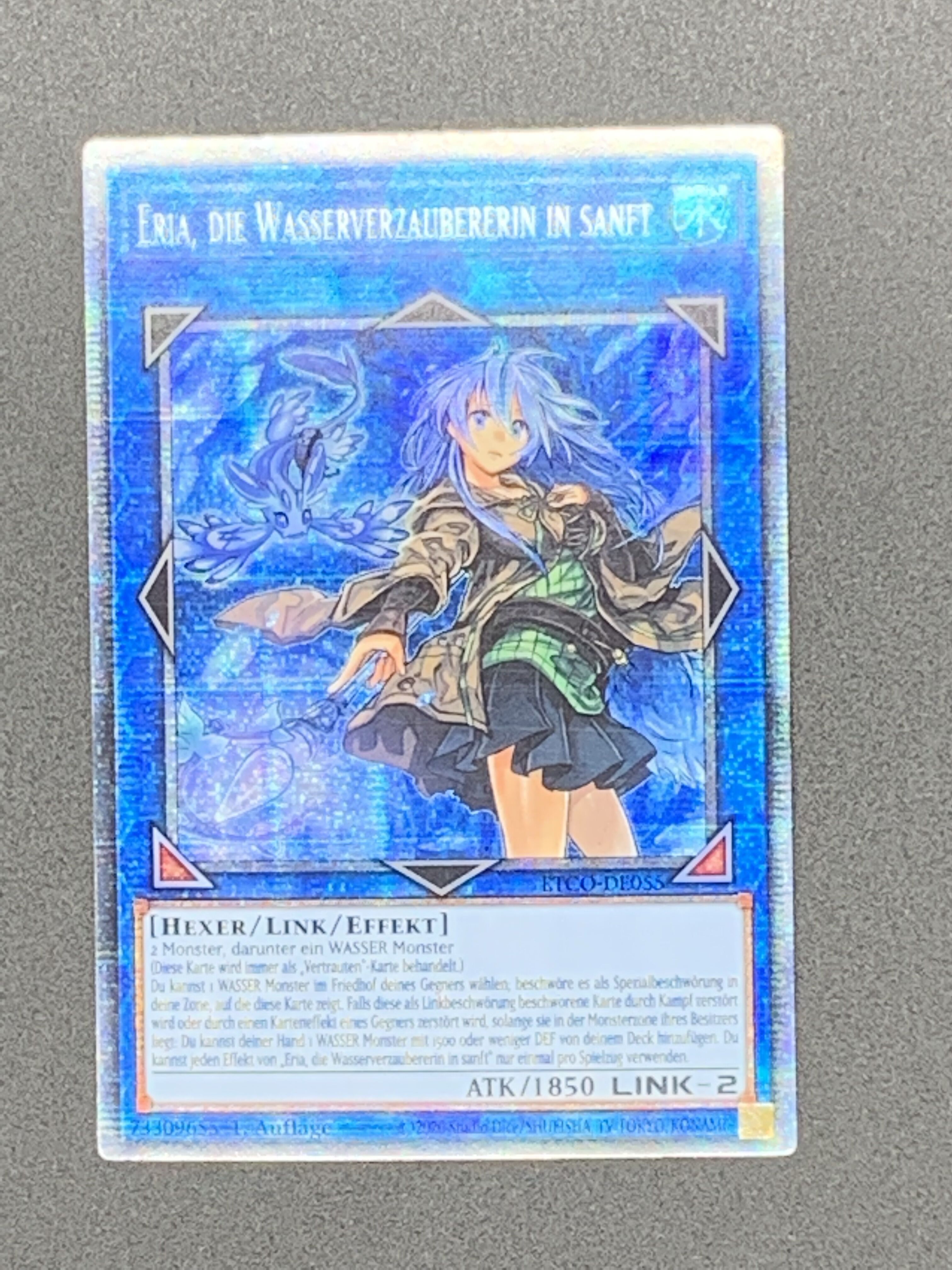 【PSA9】遊戯王 清冽の水霊使いエリア 北米版 スターライトレア original