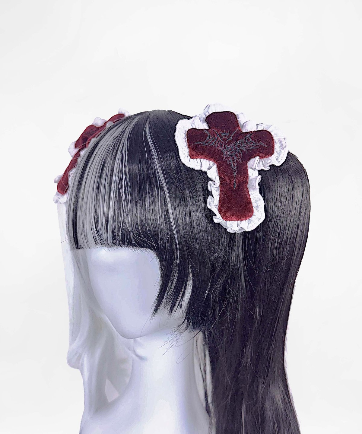 退廃ナースヘッドドレス》WHITE | HIDOLATRAL THEODOL