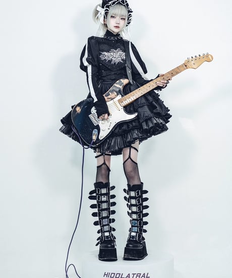 《メタルドールブラウス》BLACK
