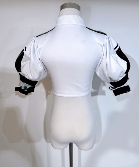 《パフスリーブサイバージャージ 》WHITE