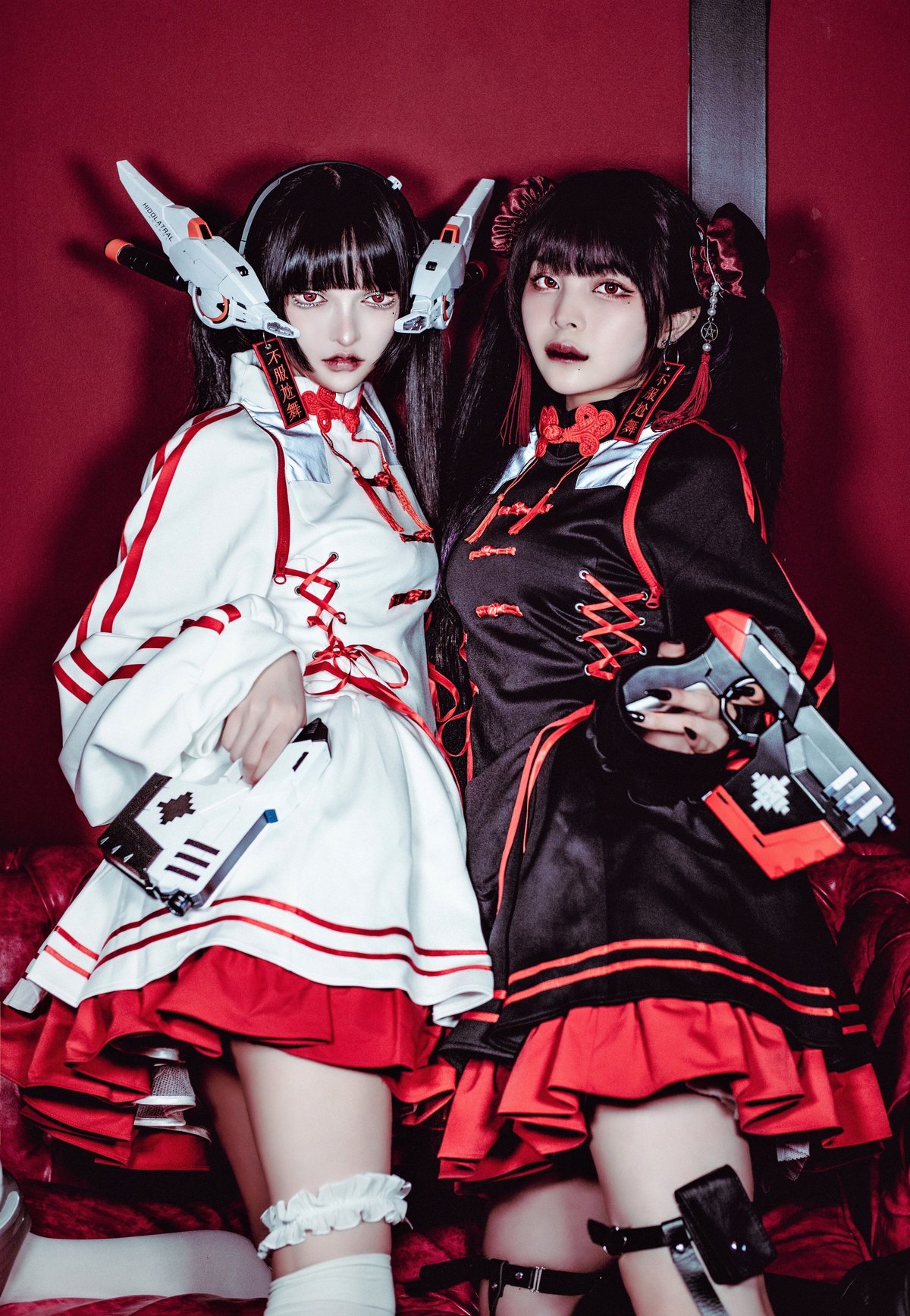 China-Jerseylolita Setup》トップス(White) | HIDOLAT China-Jerseylolita Setup》トップス(White) | HIDOLAT
