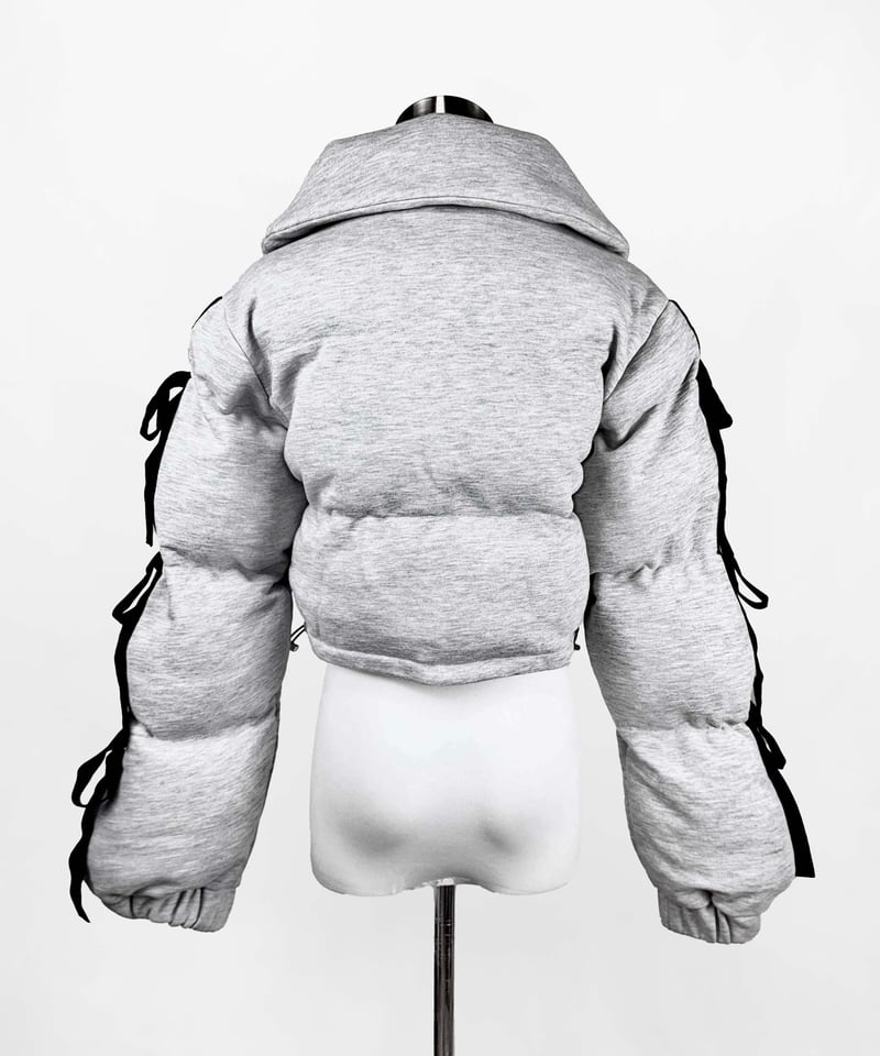 リボンダウンセットアップ》トップス GRAY | HIDOLATRAL THEODOL