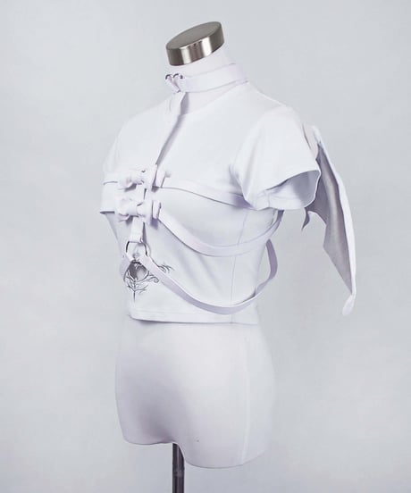 《サキュバス骨ハーネス》WHITE