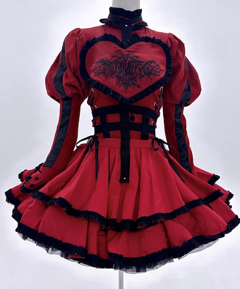 メタルドールブラウス》RED | HIDOLATRAL THEODOL