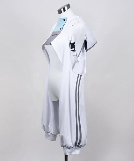 《スポーツショートパーカー》WHITE
