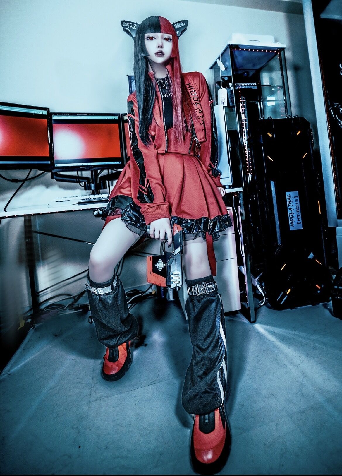 トップス hidolatral-theodol  CyberJersey-Setup CyberJersey-Setup（Tops）MONOTONE | HIDOLATRAL TH