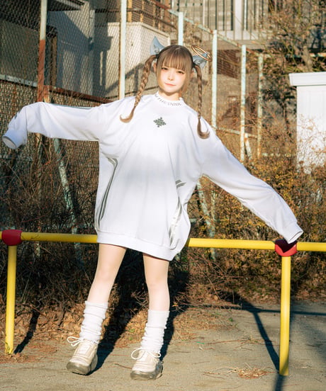 《サイボーグスウェット》WHITE×SILVER