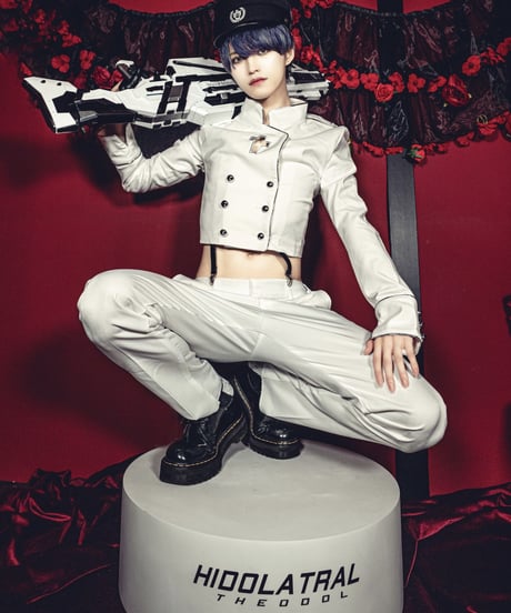 《拘束十字架軍服ジャケット》WHITE