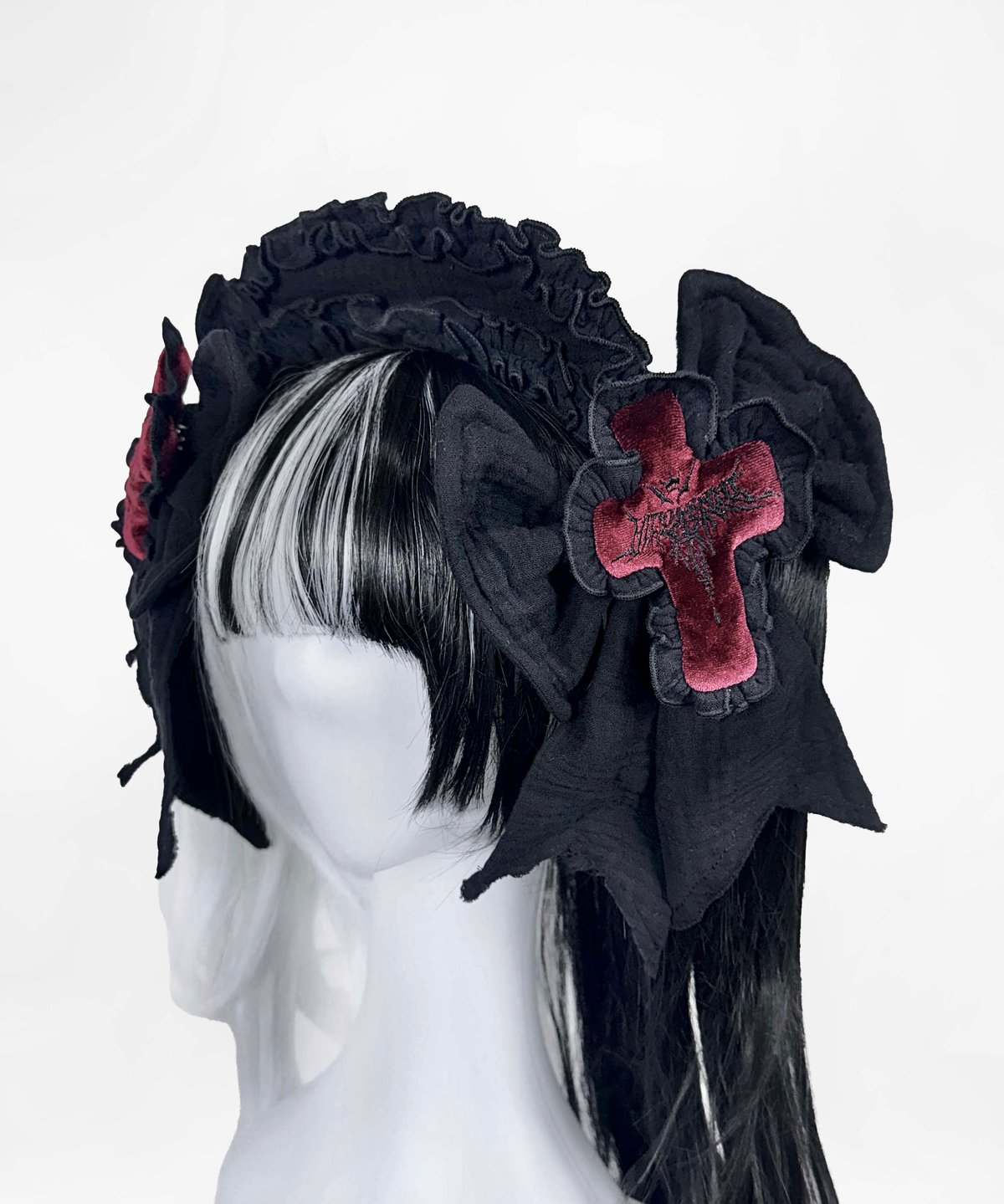 退廃ナースヘッドドレス》BLACK | HIDOLATRAL THEODOL
