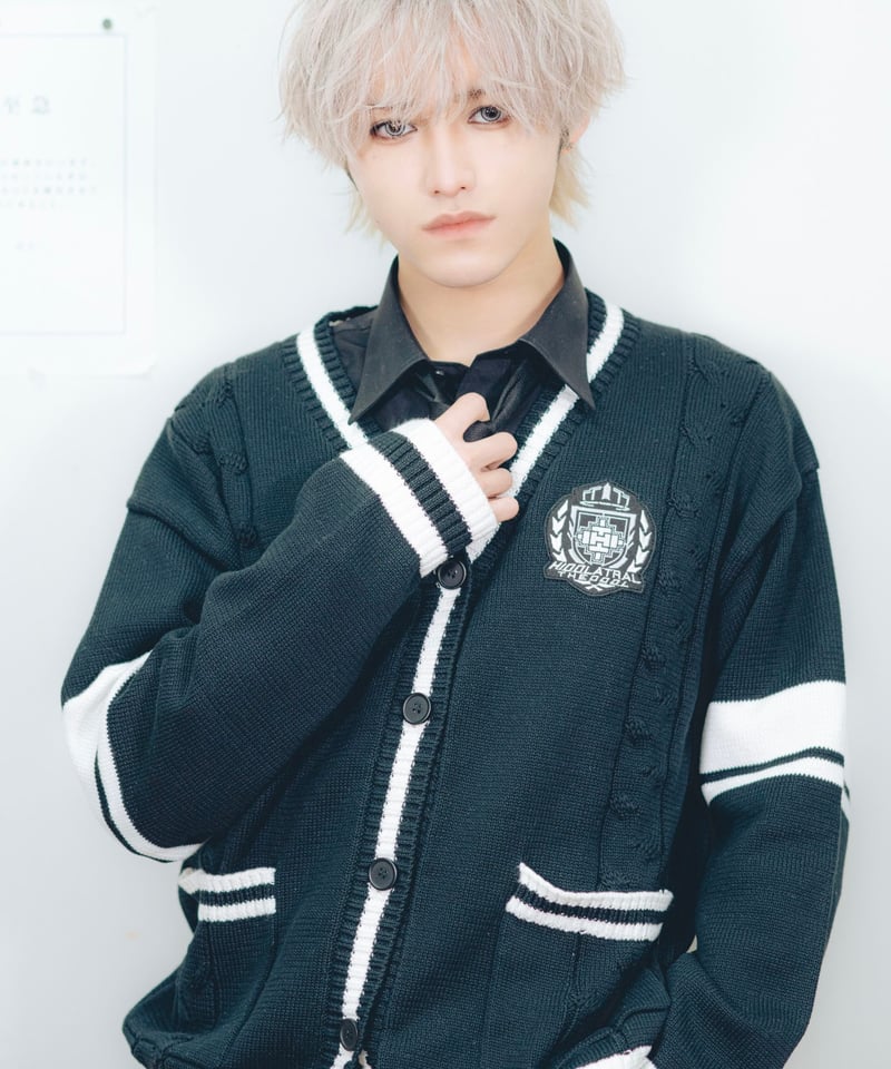HIDOLATRAL THEODOLL テオドール学園 セットアップ テオドール学園セーター》BLACK | HIDOLATRAL THEODOL