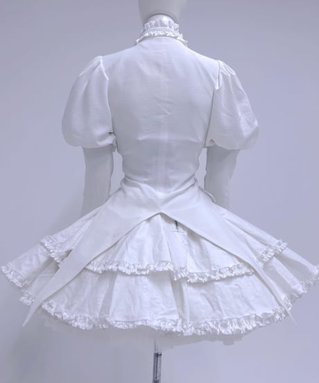 《メタルドールブラウス》WHITE